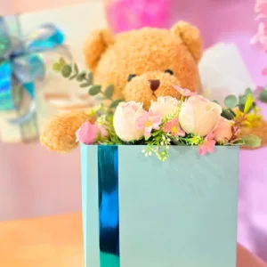Sweet Bear Gift Box (Turquoise Edition)