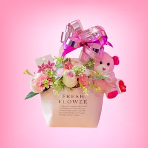 Bear & Roses Purse